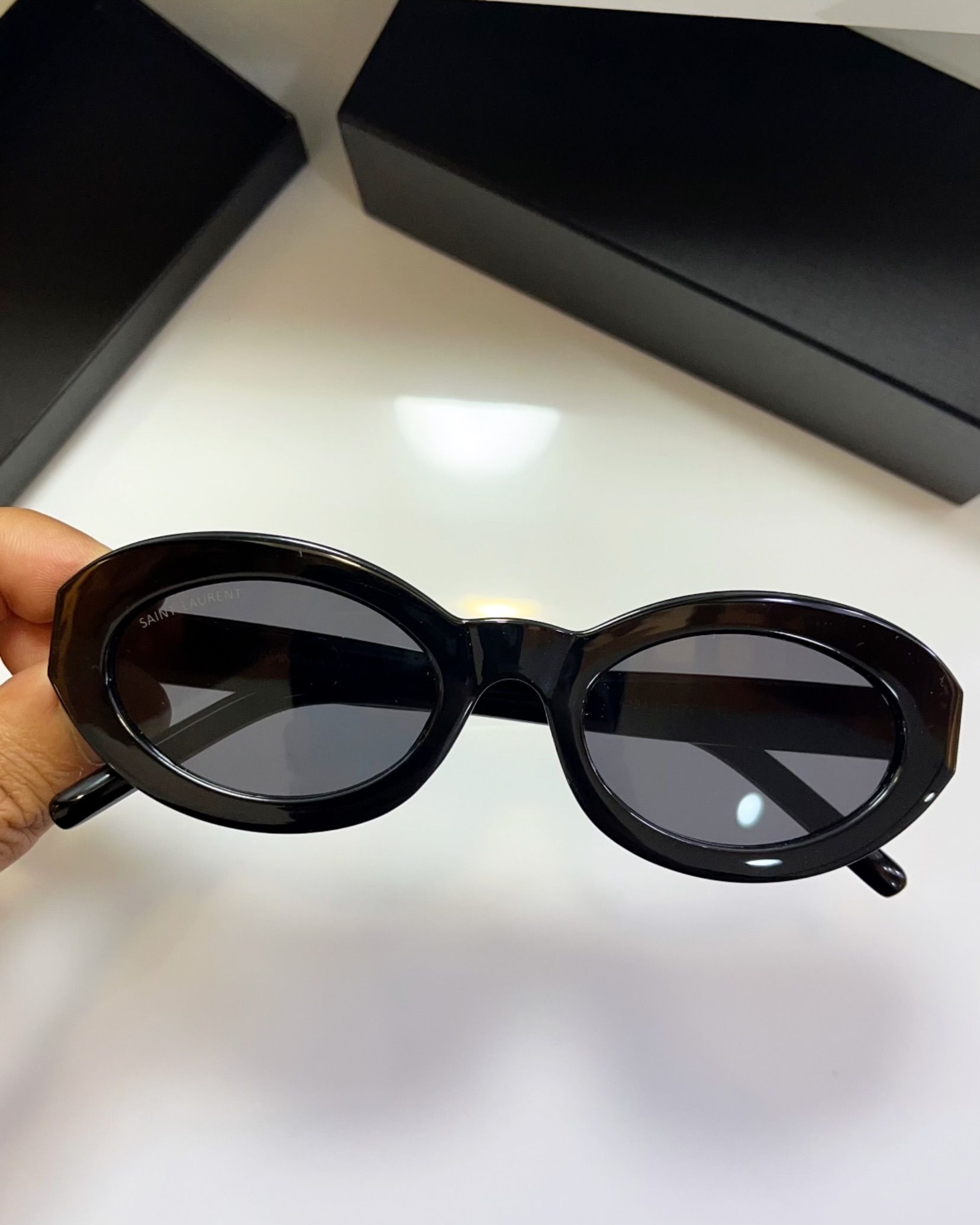 عینک Ysl بیضی کد 165